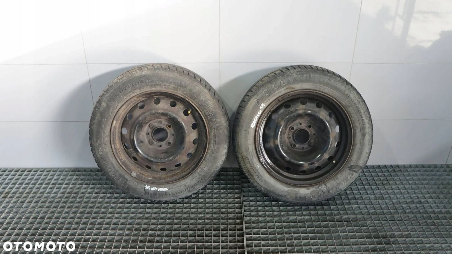 KOMPLET KÓŁ OPON LETNICH 4X108 R15 ET18 185/65 CITROEN XSARA PICASSO - 4