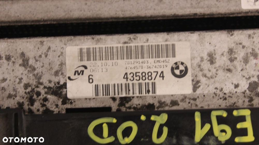 KOMPLET CHŁODNIC BMW 3 E90 E91 LIFT LCI 2.0 D - 5