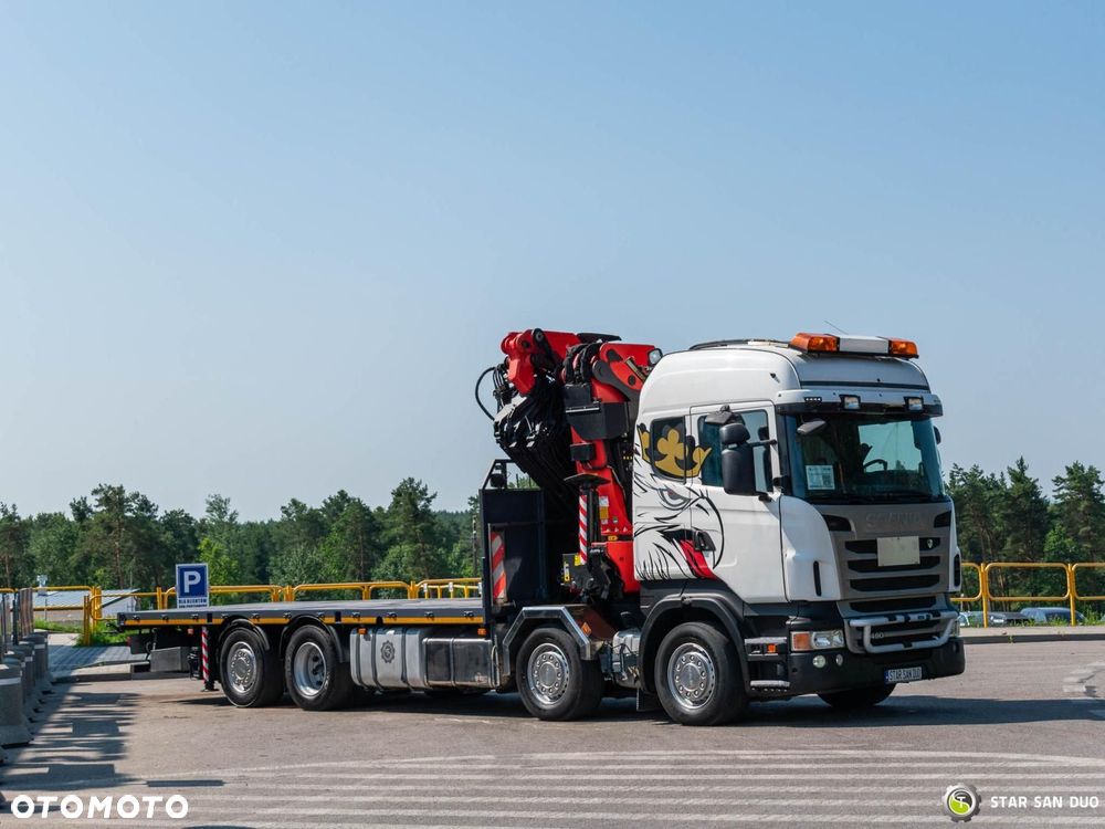 Scania R480 8x2 Palfinger PK 74002 HDS Żuraw Fly Jib - 16