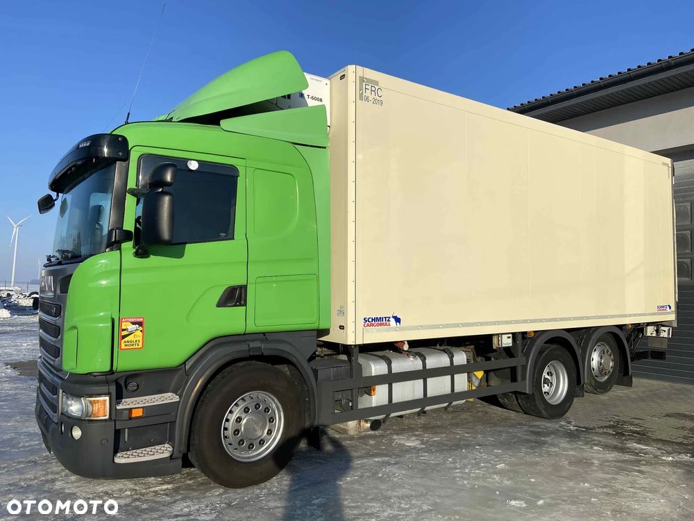 Scania G 480 CHŁODNIA SCHMITZ THERMO KING OŚ SKRĘTNA