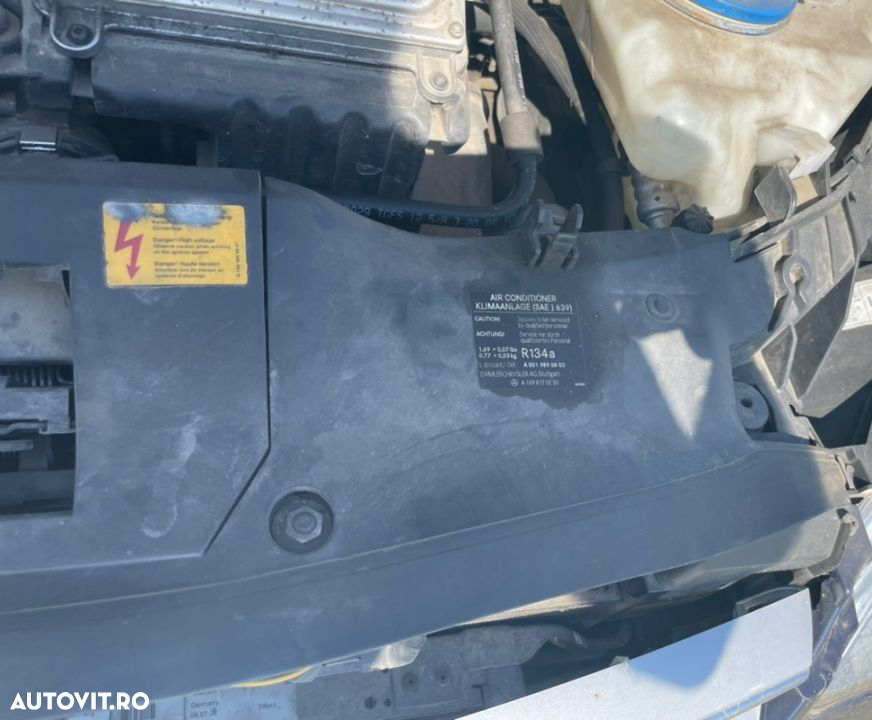 FARA GRILA STERGATOARE mercedes  A class elegance w169 2005 1.5 benzină 1498cmc 70kw cutie automata hidramată  cod Motor :266.920 capota bara fata far aripa geam geamuri Haion lunetă jante roti stop kit airbag - 21