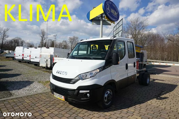 Iveco 35C14 doka brygadówka skrzynia wywrotka HDS