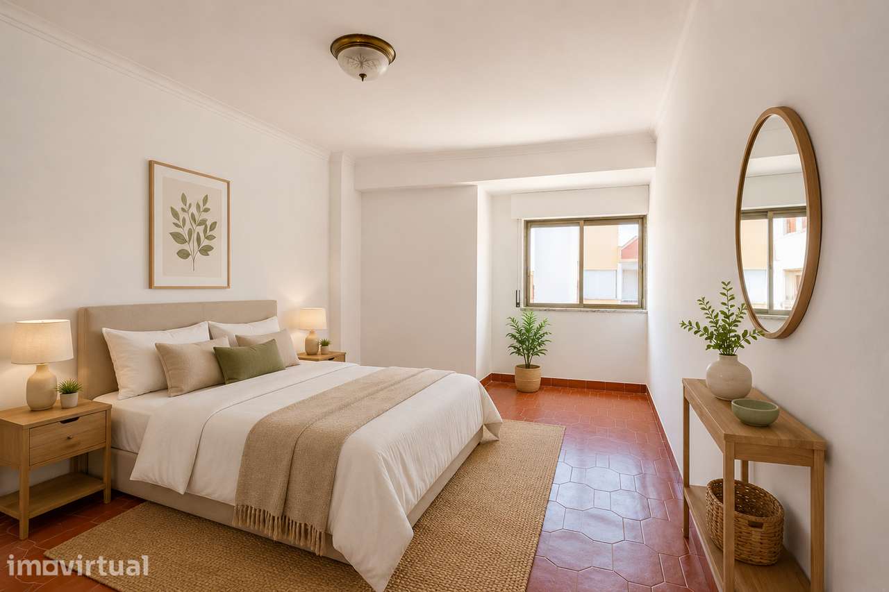 Apartamento T1 — a 10 minutos a pé da Praia da Costa da Caparica - Grande imagem: 3/28