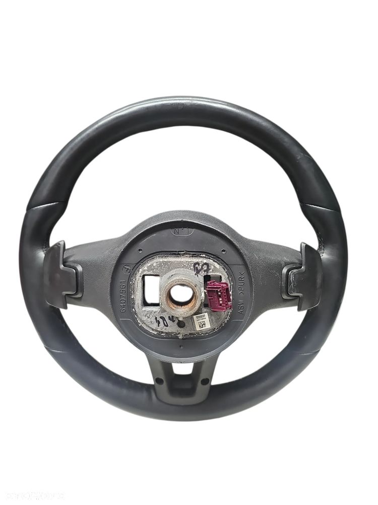 KIEROWNICA DEKOR KIEROWNICY PANEL PRZYCISK MERCEDES W213 W257 A0050071599 - 5
