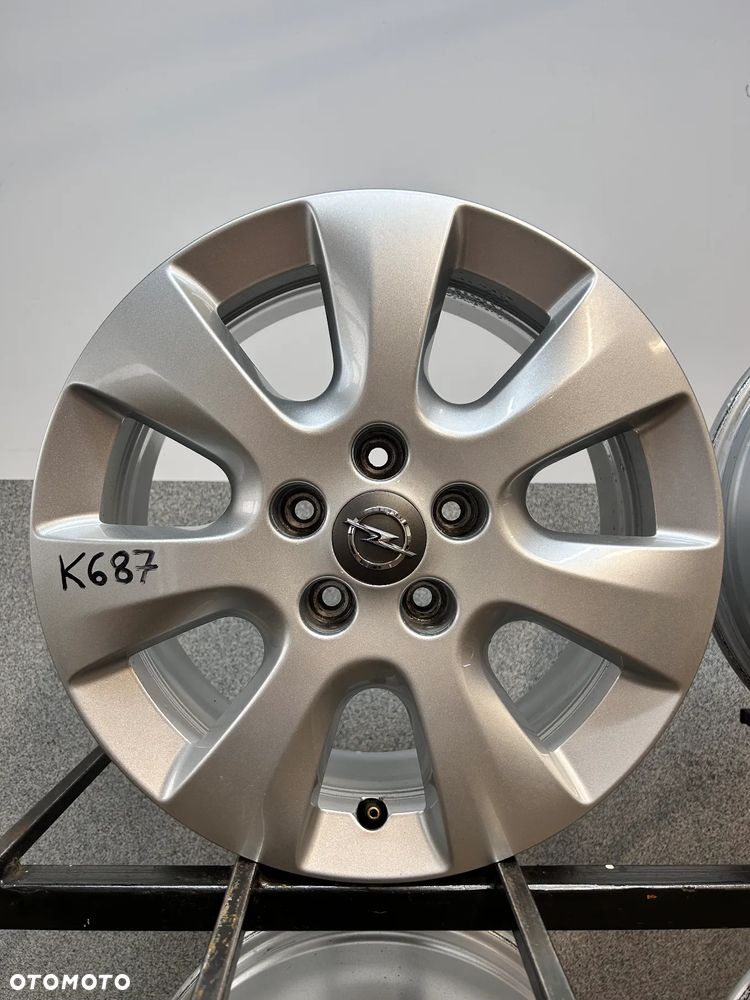 4 FELGI ALU. OPEL COMBO E,TOYOTA PROACE CITY,PEUGEOT RIFTER 16'' 6,5J ET47 GM: YP00044780 , 04322X - 2