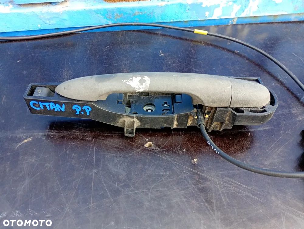 Zamek 6PIN Przedni Prawy Przód Klamka Renault Kangoo II III Citan W415 8200497590 - 2