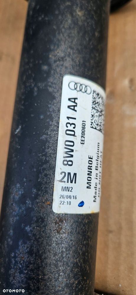 audi a4 b9 8w 2.0 tfsi tdi sedan amortyzatory sprężyny przód tył komplet - 2