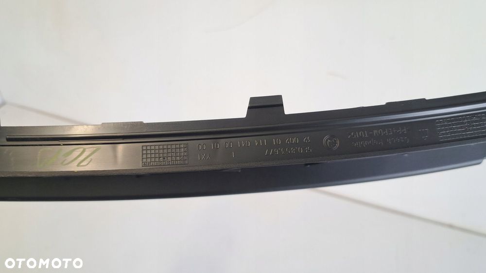 Kratka zderzaka środkowa SKODA Octavia III przed lift nowa org 13-17r - 8