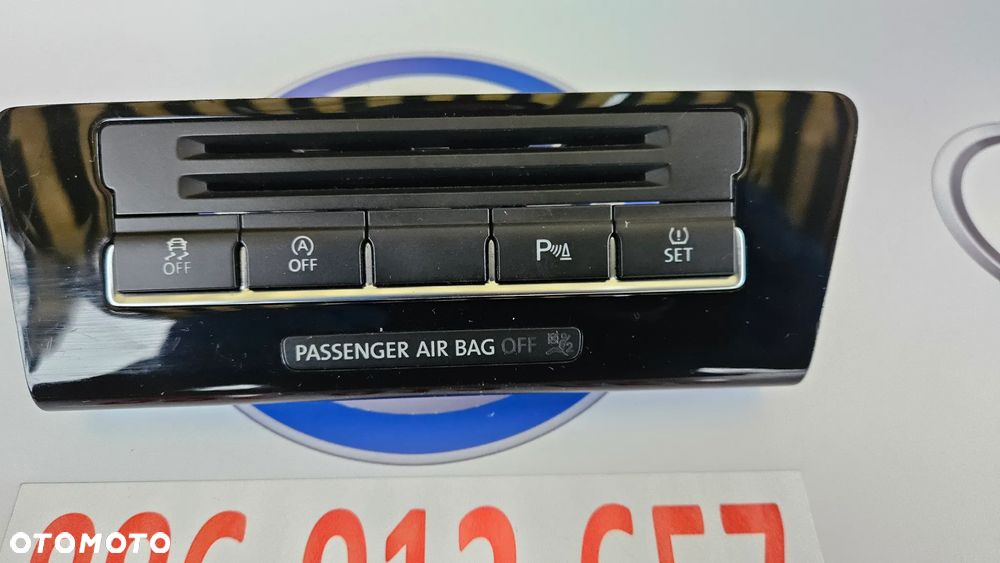 VW Sharan 7N Seat Alhambra II Panel sterowania Przełączniki ESP PDC SET Włącznik 7N1927132H - 3