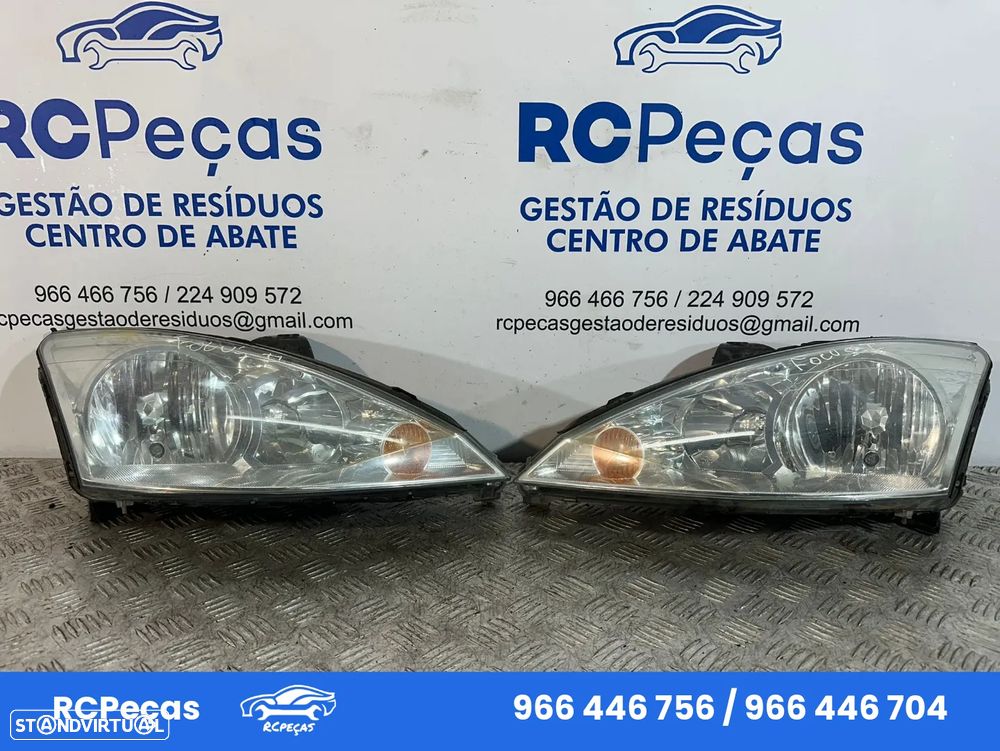 .Oticas Farol Frente Frontal Esquerda Direita Original Ford Focus I 1 Mk1 1998 a 2005 - 1