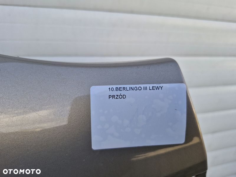 citroen berlingo ii 2 iii 3 błotnik lewy przód przedni - 2