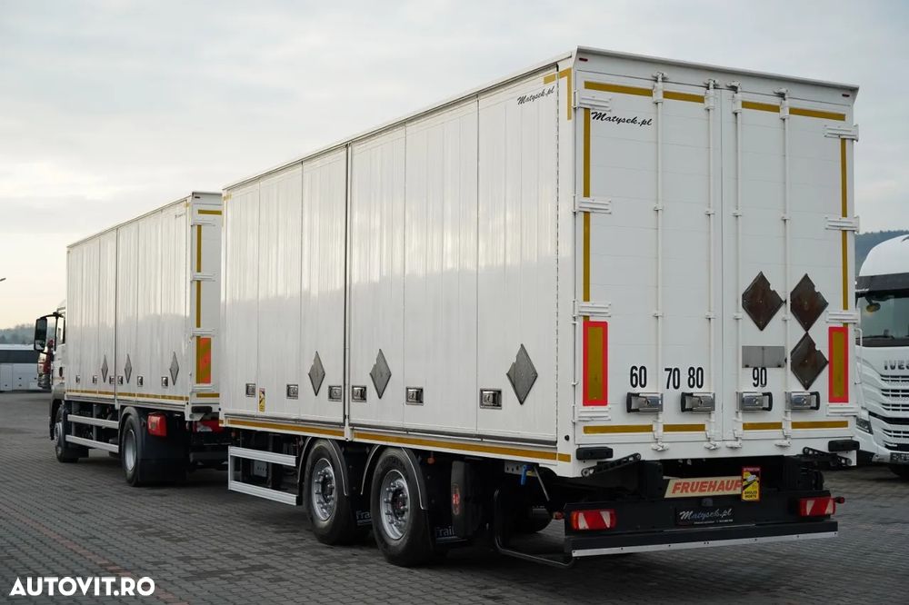 MAN TGS 18.440 / COMBINAȚIE TANDEM / ADR COMPLET / LA OX EXI EXII FL / LATERALĂ DESCHISĂ / PENTRU TRANSPORTUL EXPLOSIVILOR / - - 2