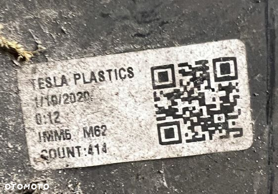 PŁYTA PODŁOGA POD SILNIK ZDERZAK TYŁ TESLA MODEL 3 - 10