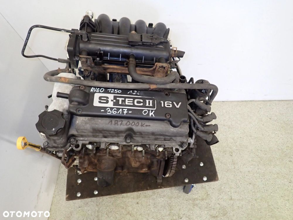 CHEVROLET AVEO T250 07- SILNIK 1,2 i - 6