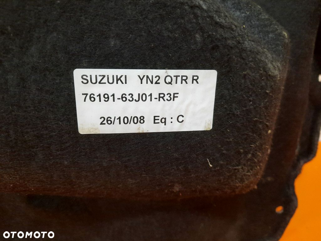 SUZUKI SWIFT IV MK6 04-10 TAPICERKA BAGAŻNIKA PRAWA 76191 - 5