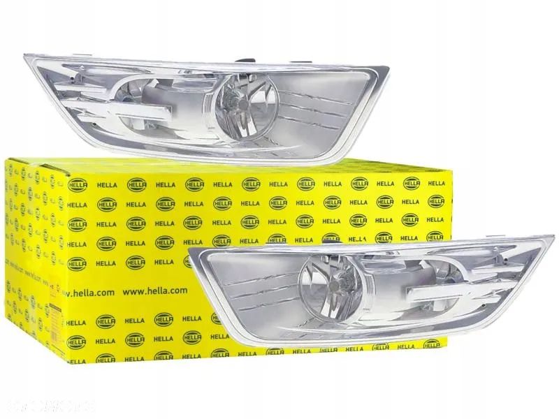 Ford Galaxy Lift 2010-2015 Halogen H8 ze światłem pozycyjnym W5W Lewy Prawy Nowy Oryginał Hella