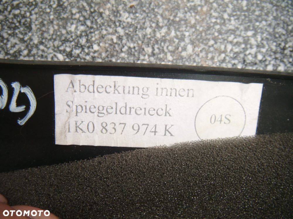 vw golf V głośniki- gwizdki w drzwi przód komplet 2szt  1k0837974k - 2