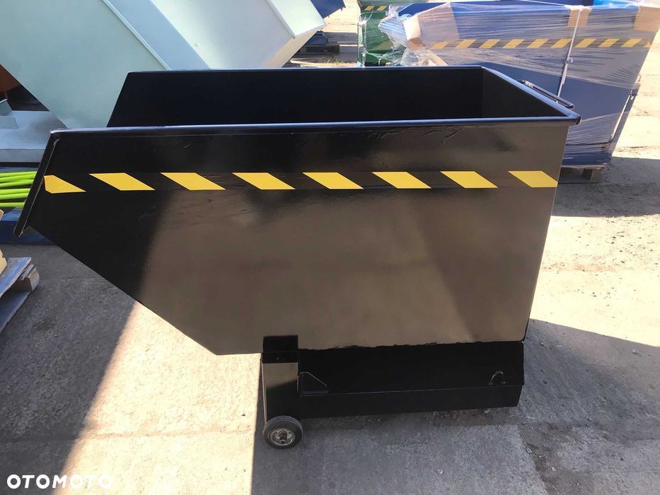 Sprytny Pojemnik Samowyładowczy Mały PMMC LIGHT 600L Koleba na kołach. - 2