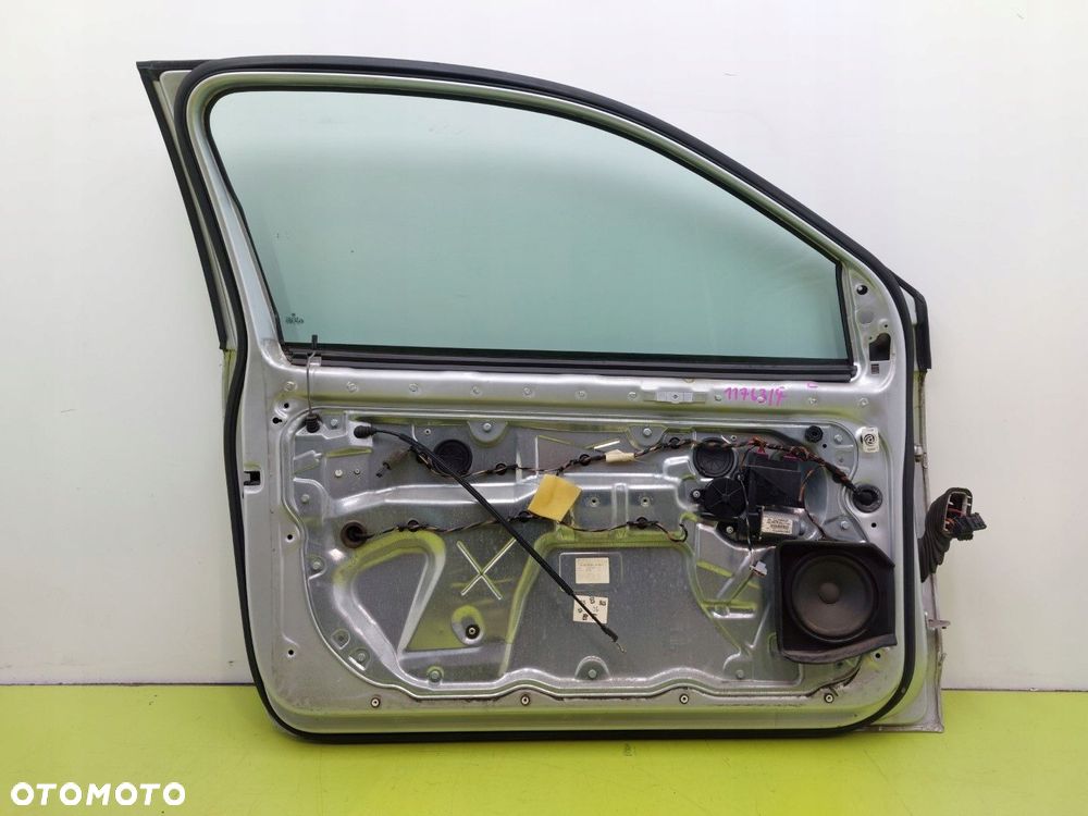 Drzwi lewe VW POLO IV 2001-2008 3 DRZWI LA7W Srebrny 6Q0837751 - 11