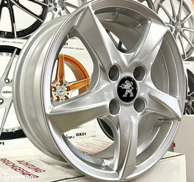 Jante aliaj Peugeot 208, 2008, noi , 15 inch - 11