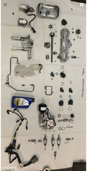osłona termiczna fiat 500 grande punto evo mito lancia automat posiadam wszystkie części do tych AUT - 2