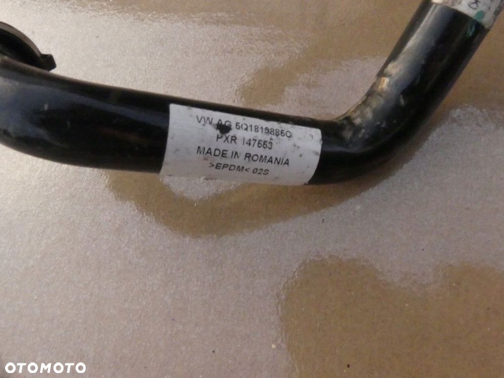 dw golf 7 gte przewody wody 5q1819885c - 5