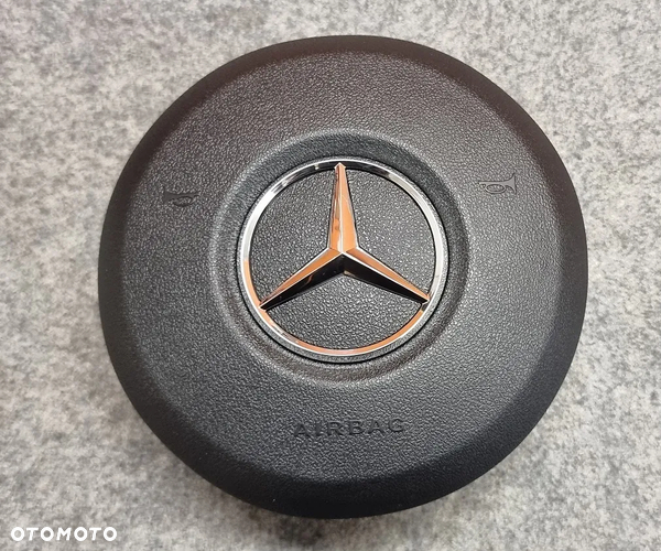 Mercedes AMG poduszka airbag W118 W177 W213 W205 GLE W167 metalowy tył