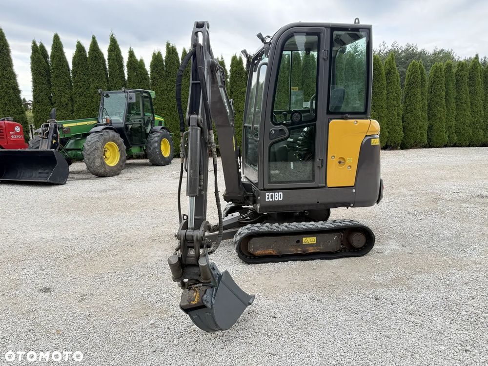 Volvo EC18D EC 18 D / Z NIEMIEC / PIĘKNA / POWERTILT / 2017 ROK / ORYGINAŁ / 15 16 17 20 22 301.6 301.8 VIO PC KX 018 19C 16C 18-3 - 31