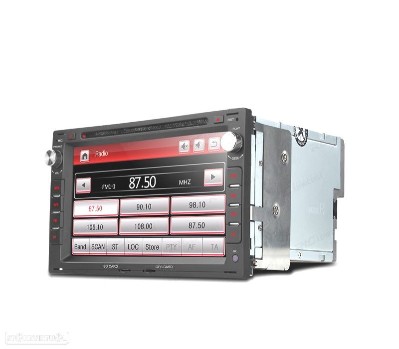 AUTO RADIO ANDROID 10 2DIN 7" PARA VOLKSWAGEN VW USB GPS TACTIL HD - 1