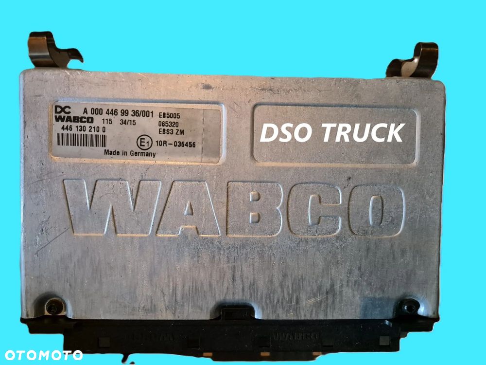 Sterownik EBS A0004469936 Wabco 4461302100 Mercedes ACTROS AXOR ATEGO - 1