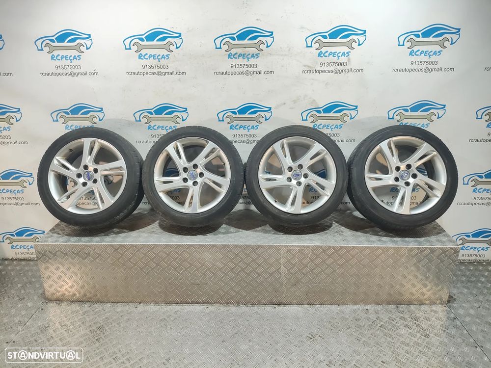 Conjunto Jantes 17 Originais Volvo V50 7J ET52 5x108 - 11