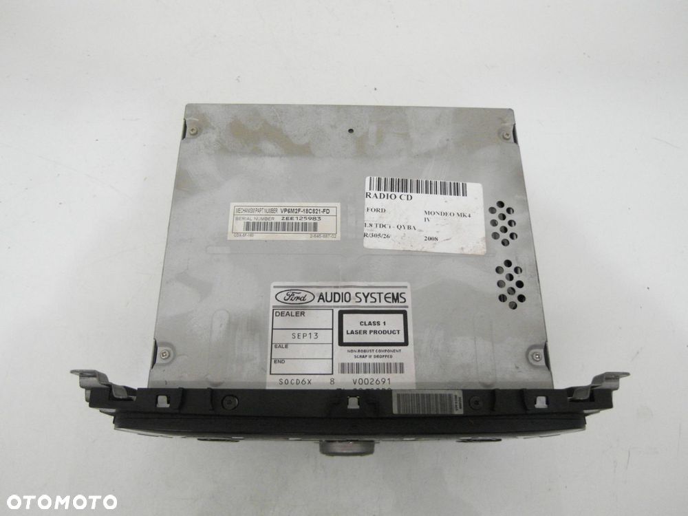 RADIO FORD MONDEO MK4 IV 7S7T18C939DB + KOD - 9