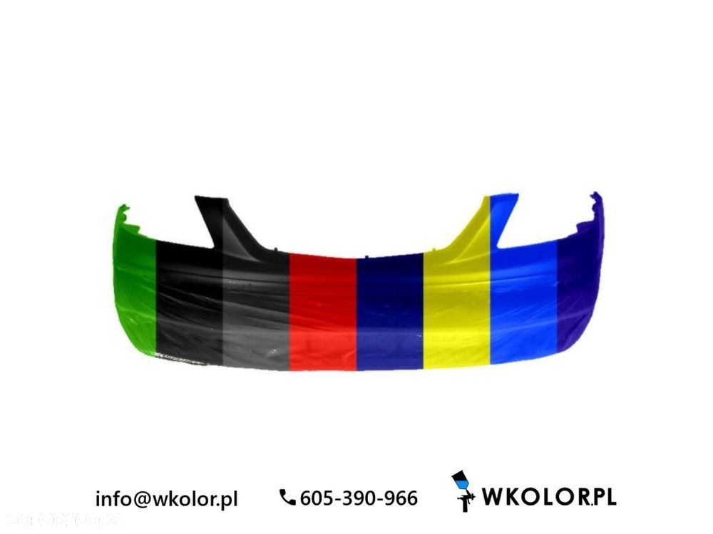 NOWY ZDERZAK MAZDA MPV II 2002-2006 LAKIEROWANY W KOLOR - 1