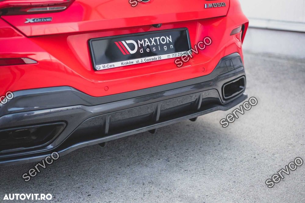 Prelungire bara spate Bmw Seria M8 G15 M850I 2018- v2 - Maxton Design - 6