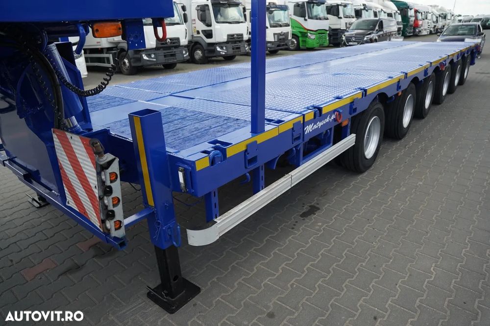 Nooteboom BETON JOS / MCO / EXTENSIBIL / 6 AXE / MTA: 85 TONE / AXE DE DIRECȚIE / SUPORT / 22,5 M / SAF - 33