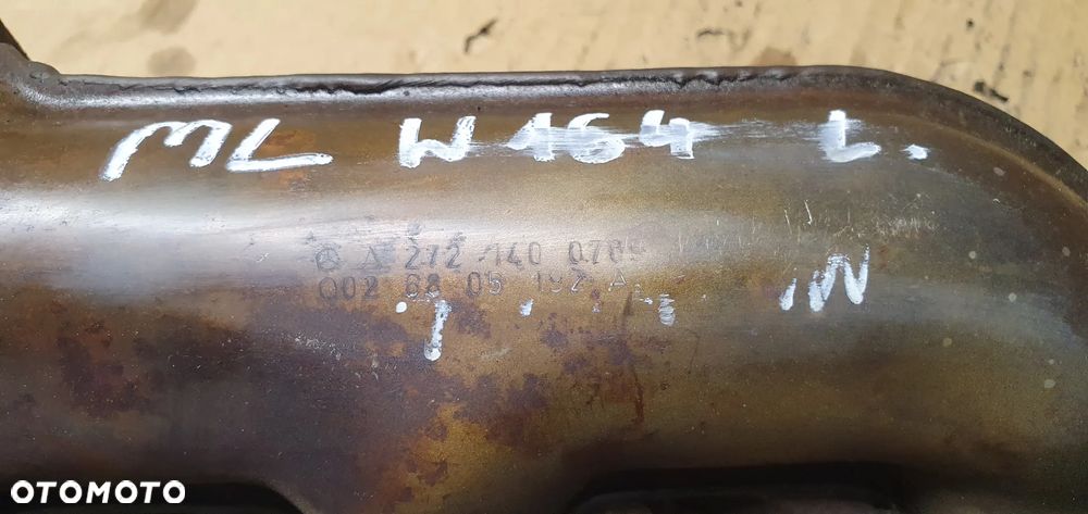 Kolektor wydechowy lewy Mercedes ML W164 3..5 V6 A2721400709 - 6