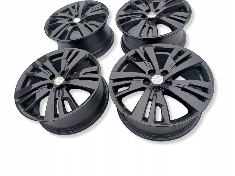peugeot 3008 ii felgi 18" 9809687377 5x108 7,5j 65,1 et49 grafit jak nowe - 2