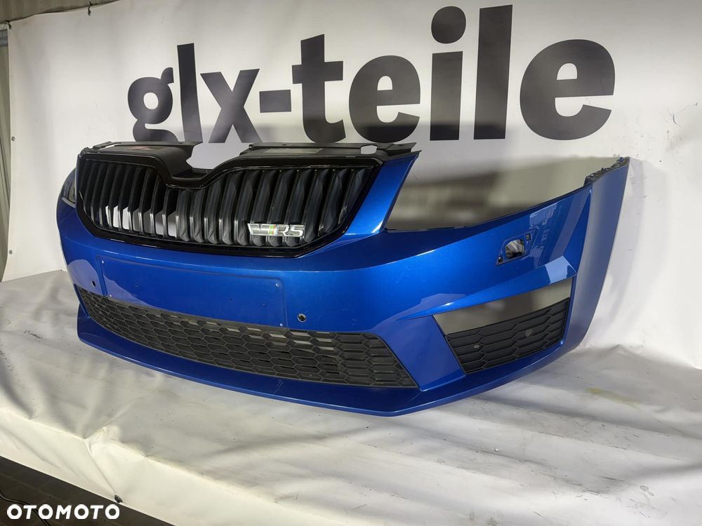 Skoda Octavia III RS Zderzak Przód Przedni LF5W 12-16 PDC Sprysk 5E0807221F - 2