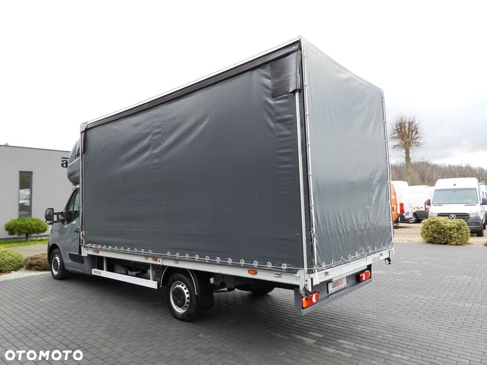 Renault MASTER PLANDEKA 10 PALET WEBASTO TEMPOMAT LEDY PNEUMATYKA KLIMATYZACJA  165KM - 11