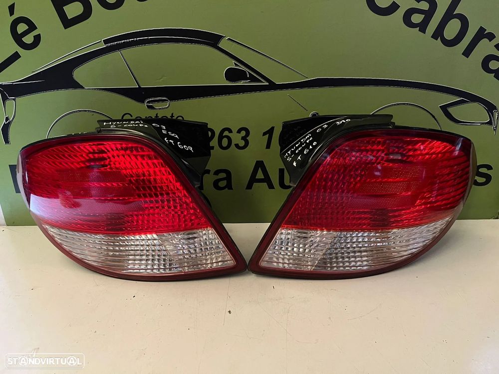 HYUNDAI S-COUPE 2003 FAROLIM TRAS DTO FT610 ESQ FT609 - 1