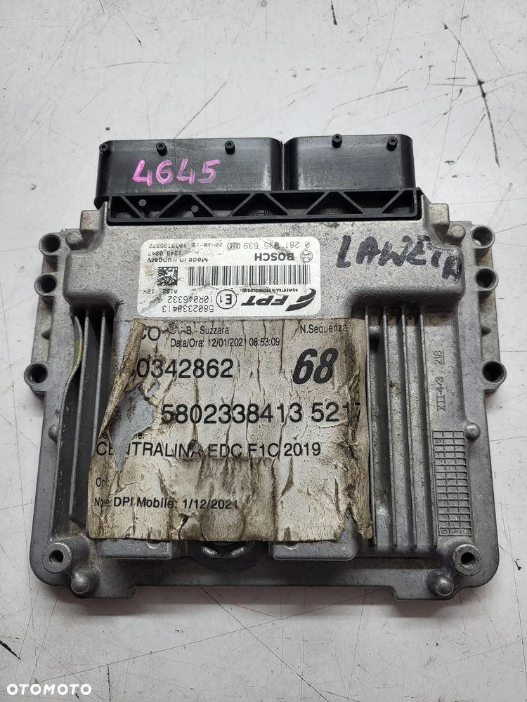 IVECO DAILY 3.0 2019 KOMPUTER STEROWNIK SILNIKA 5802338413 - 1