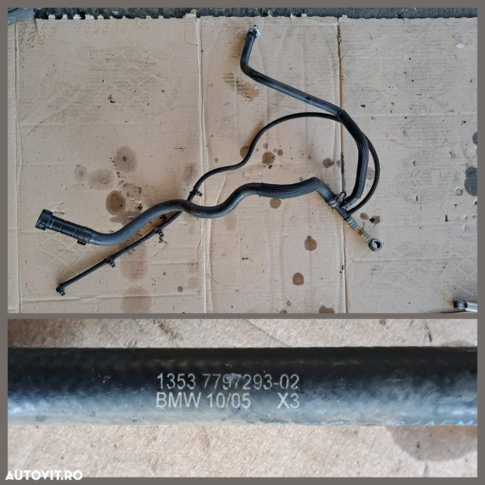 Motor M47 Injector rampa injectoare pompa inalta presiune BMW E87 E46 E60+LCIE83+LCI E53 - 6