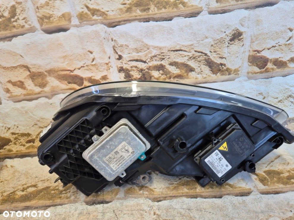 vw golf 6 VI 5k1941754b lampa xenon skrętny led prawa europa - 5