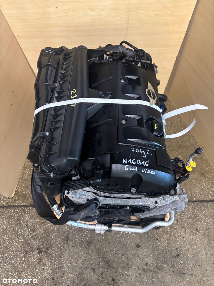 Silnik kompletny  Mini N16b16 N16B16A 1.6 R55 R56 R60 One cooper Clubman countryman 70 tys km - 2