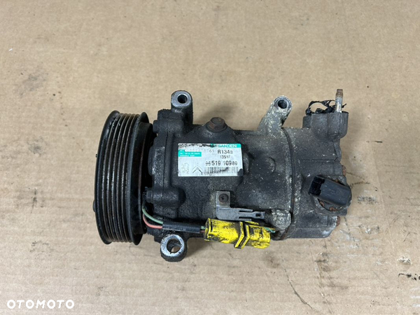 PEUGEOT 207 CITROEN C3 1.4 1.6 KOMPRESOR SPRĘŻARKA KLIMATYZACJI 9651910980