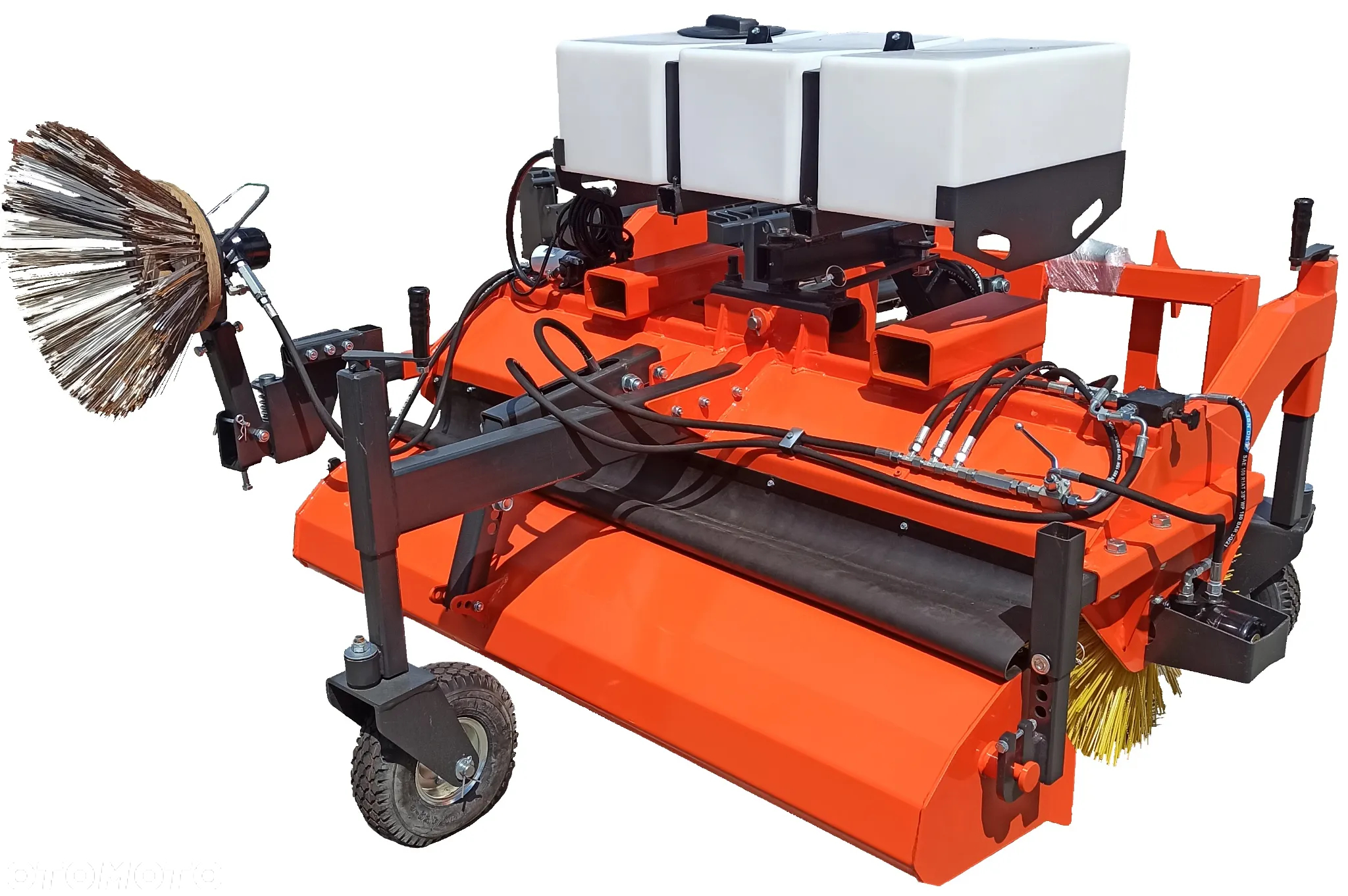 Zamiatarka 1,6 m Top MT do ciagnika, wózka widłowego, ładowarki Metal Technik - 7