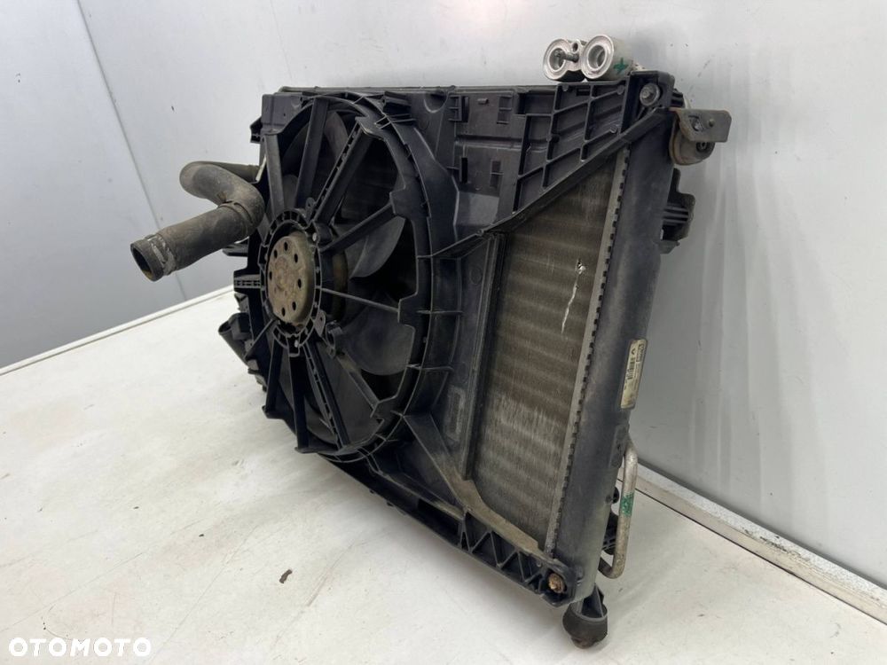 Chłodnica wody Renault Scenic I Megane I 96-03r 1.4b 1.6b klimatyzacji wiatrak KOMPLET 8200125769 - 4