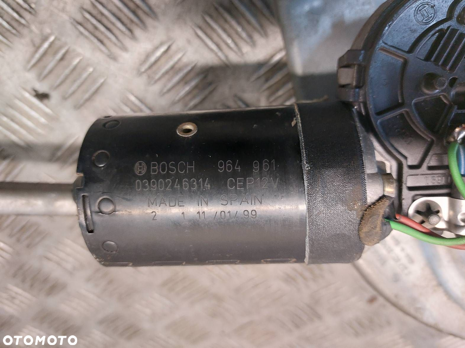 MECHANIZM WYCIERACZEK + SILNICZEK IVECO DAILY II LIFT 3397020235 0390246314 - 4