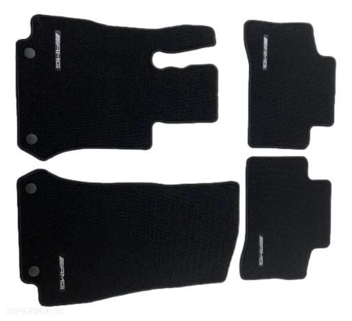 MERCEDES GLC Dywaniki AMG zestaw przod tyl 4 szt - 1