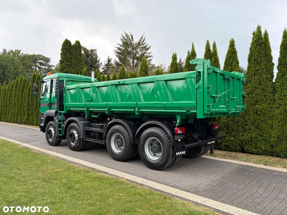 MAN TGA 35.390 8X4 WYWROTKA HYDROBURTA MEILLER - 8